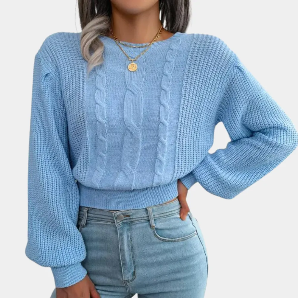 Ivyshape | Cozy Knitted Women's Sweater