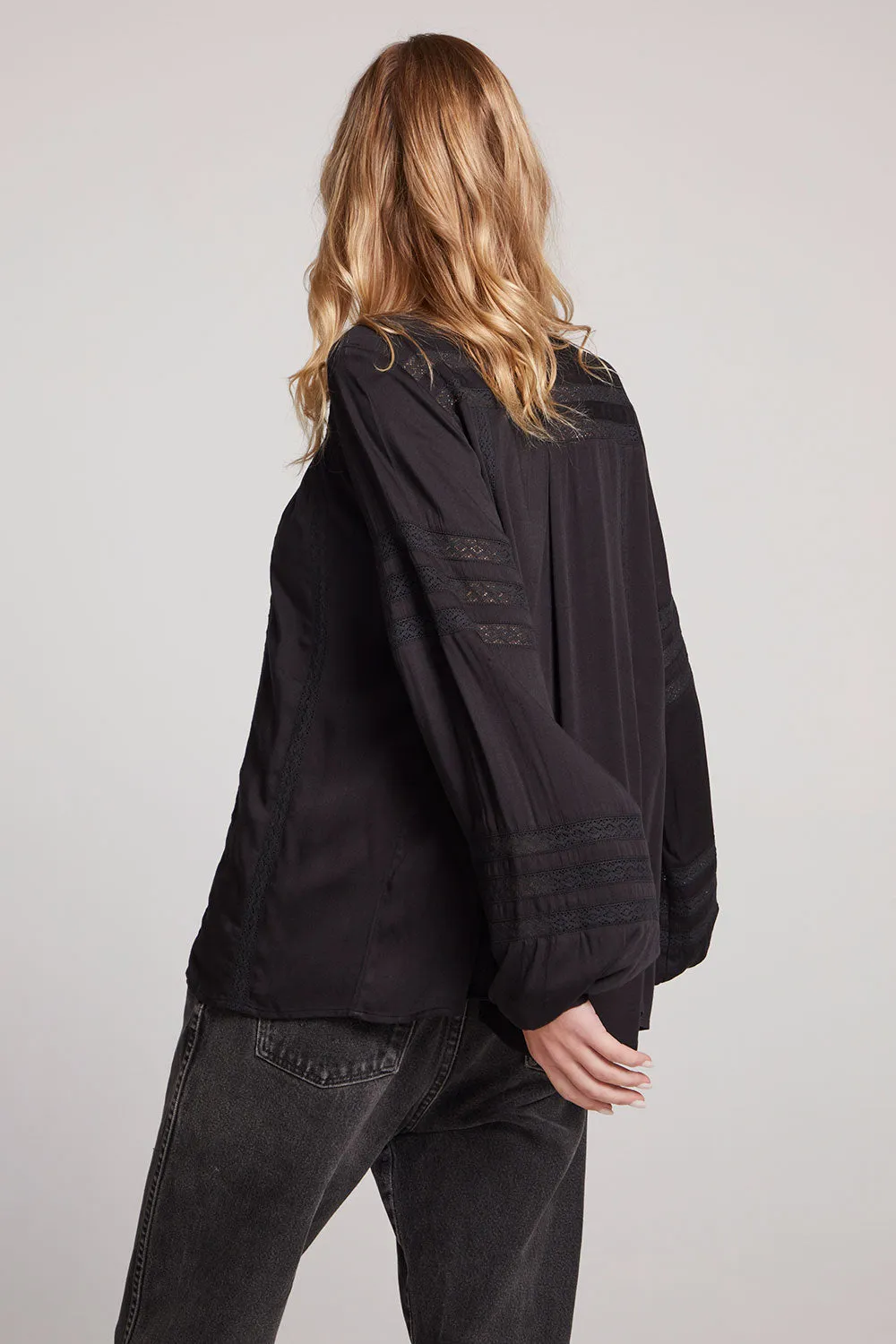 Rozina Licorice Blouse